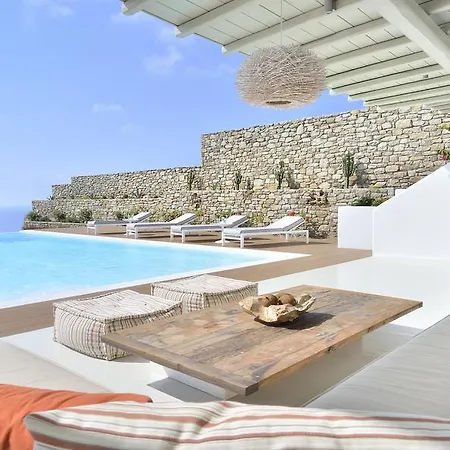 Daedalus - Luxe Hilltop Escape With Infinity Pool, Jacuzzi & Panoramic Sea Views Villa Elia (Mykonos)