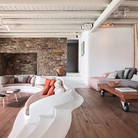 Daedalus - Luxe Hilltop Escape With Infinity Pool, Jacuzzi & Panoramic Sea Views Вилла Elia (Mykonos)