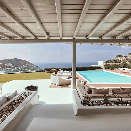 Вилла Daedalus - Luxe Hilltop Escape With Infinity Pool, Jacuzzi & Panoramic Sea Views