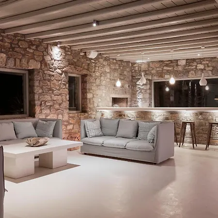 Daedalus - Luxe Hilltop Escape With Infinity Pool, Jacuzzi & Panoramic Sea Views * Elia (Mykonos)