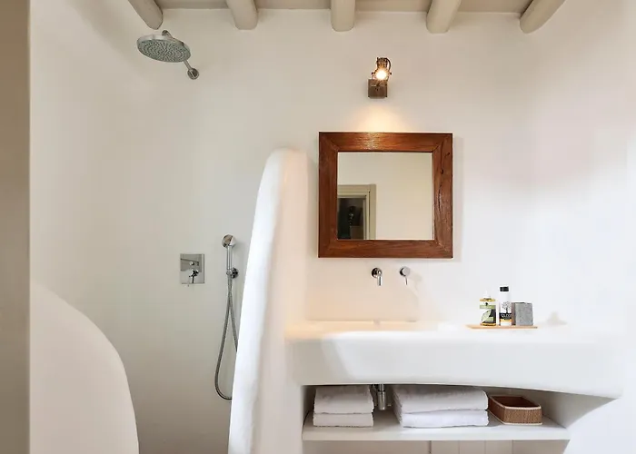 Daedalus - Luxe Hilltop Escape With Infinity Pool, Jacuzzi & Panoramic Sea Views Вилла Elia (Mykonos)