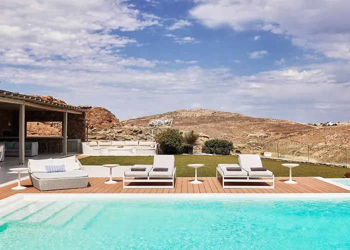 Daedalus - Luxe Hilltop Escape With Infinity Pool, Jacuzzi & Panoramic Sea Views Villa