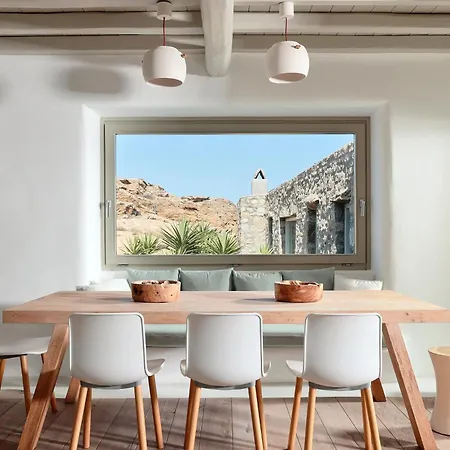 Daedalus - Luxe Hilltop Escape With Infinity Pool, Jacuzzi & Panoramic Sea Views 빌라 Elia (Mykonos)